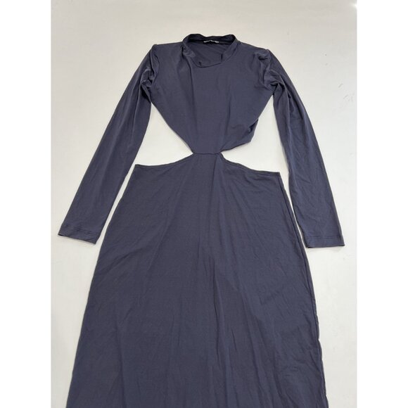 CHAM Long Sleeve Cut-Out Dress in Blue - Picture 4 of 6